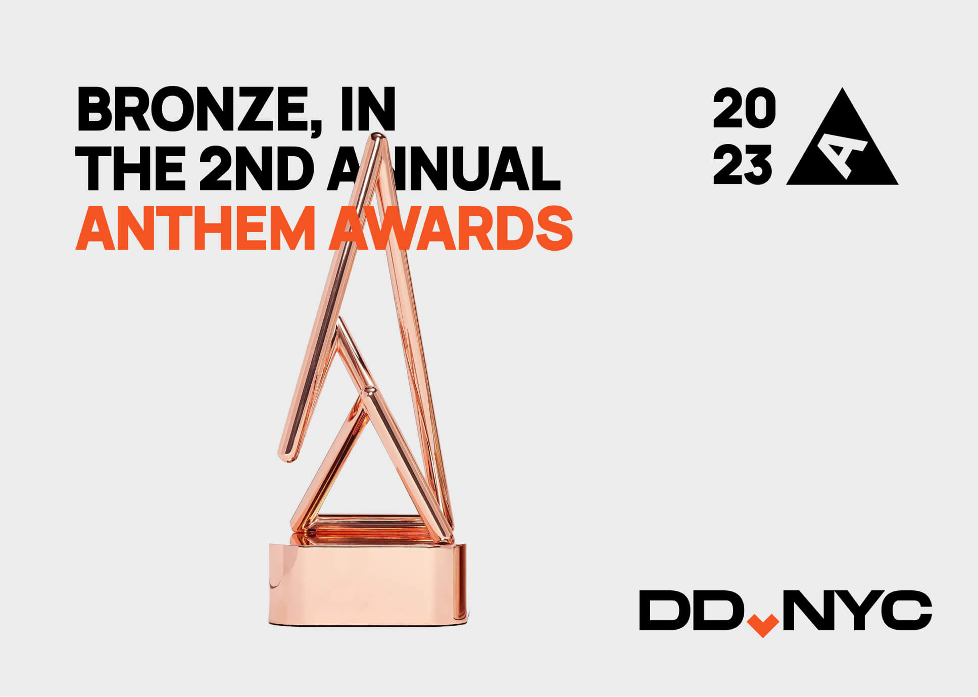 DD.NYC® Anthem Award for digital design agency project Airatae