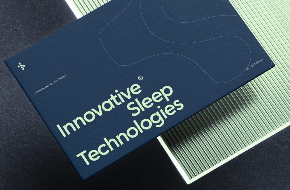 Innovative Sleep Technologies branding and website design by DD.NYC® best design agency.