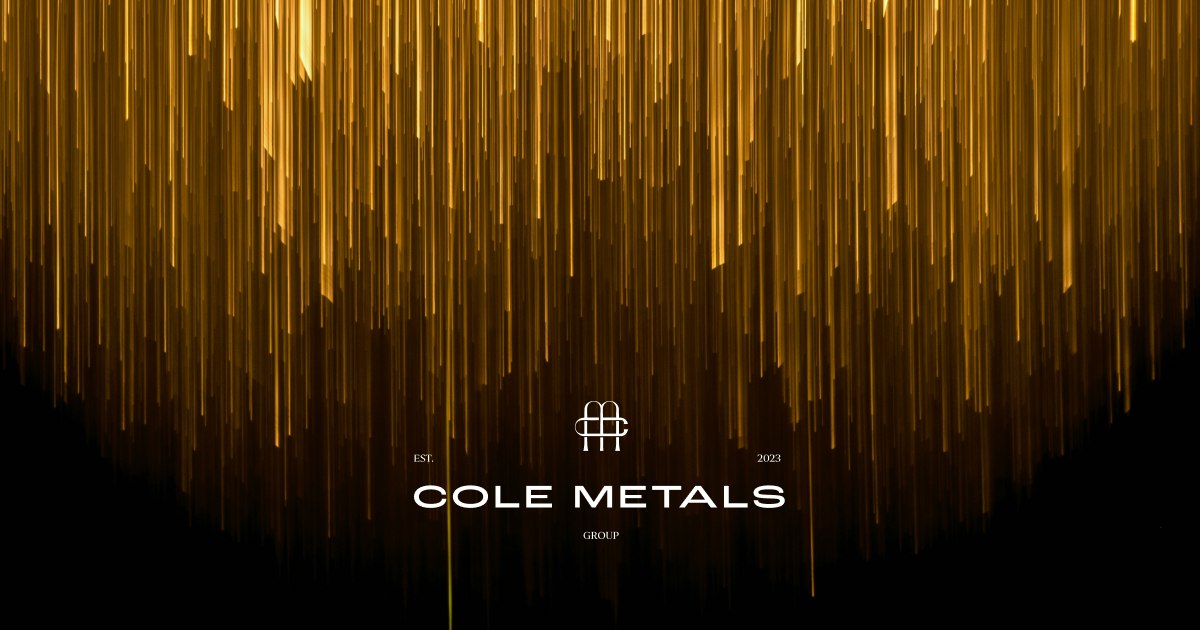 Cole Metals Group by DD.NYC® - golden rain