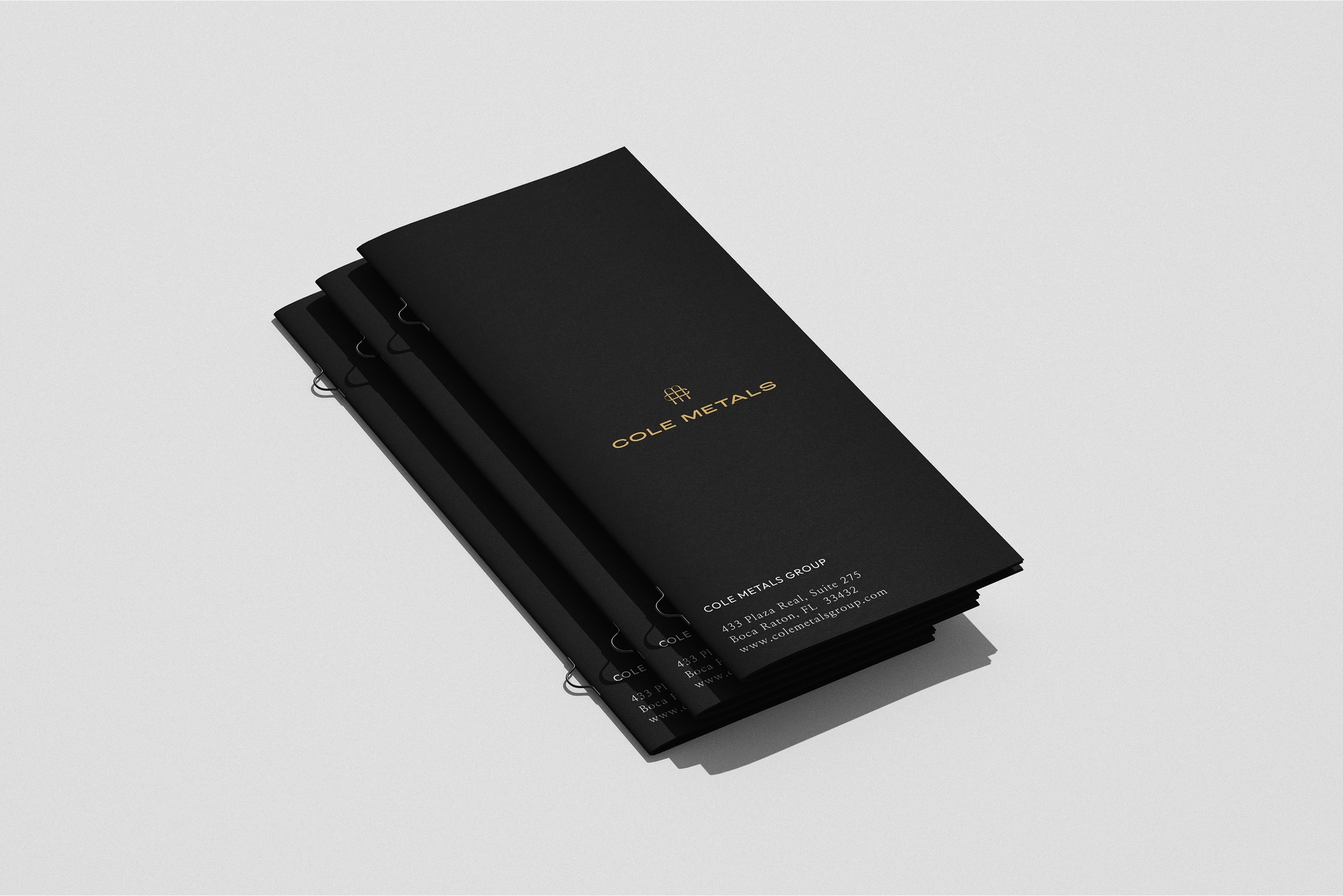 Cole Metals Group Branding & Website by DD.NYC®