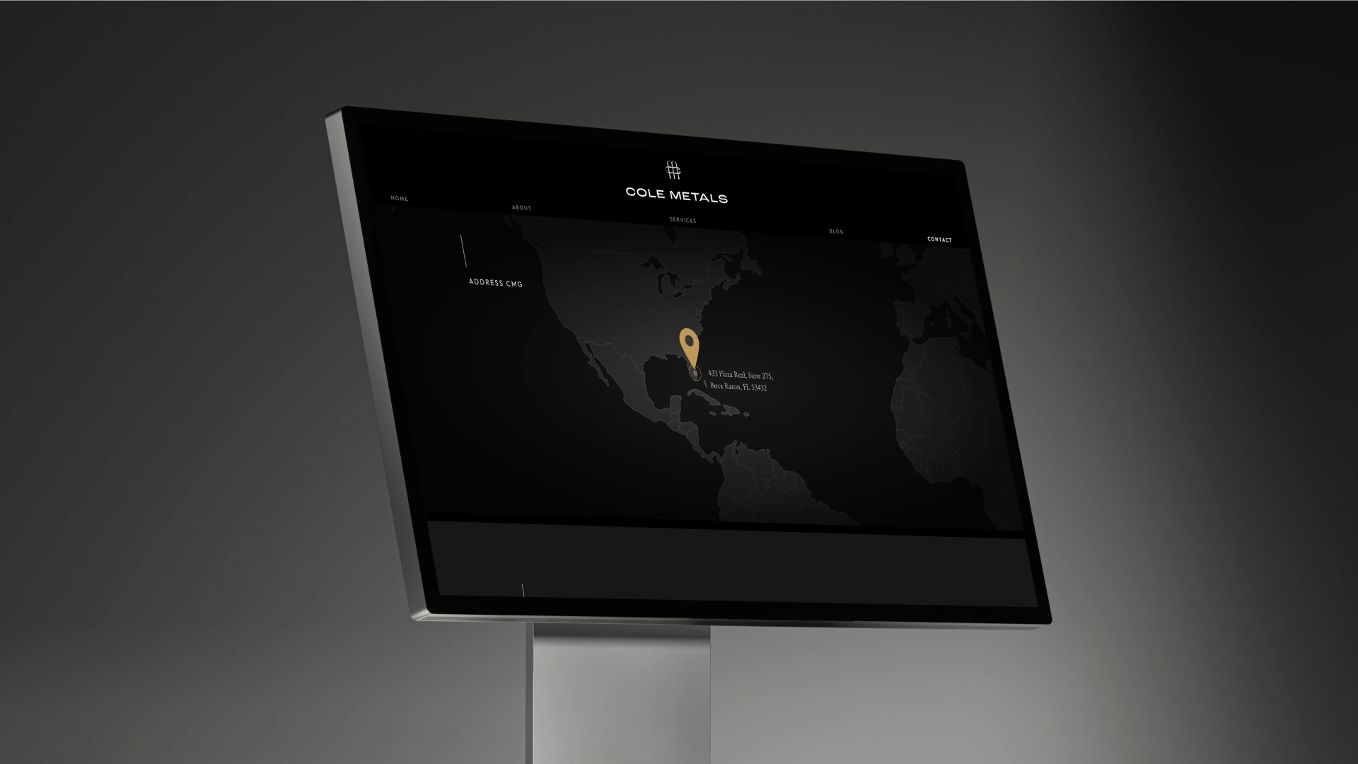 Cole Metals Group Branding & Website by DD.NYC®