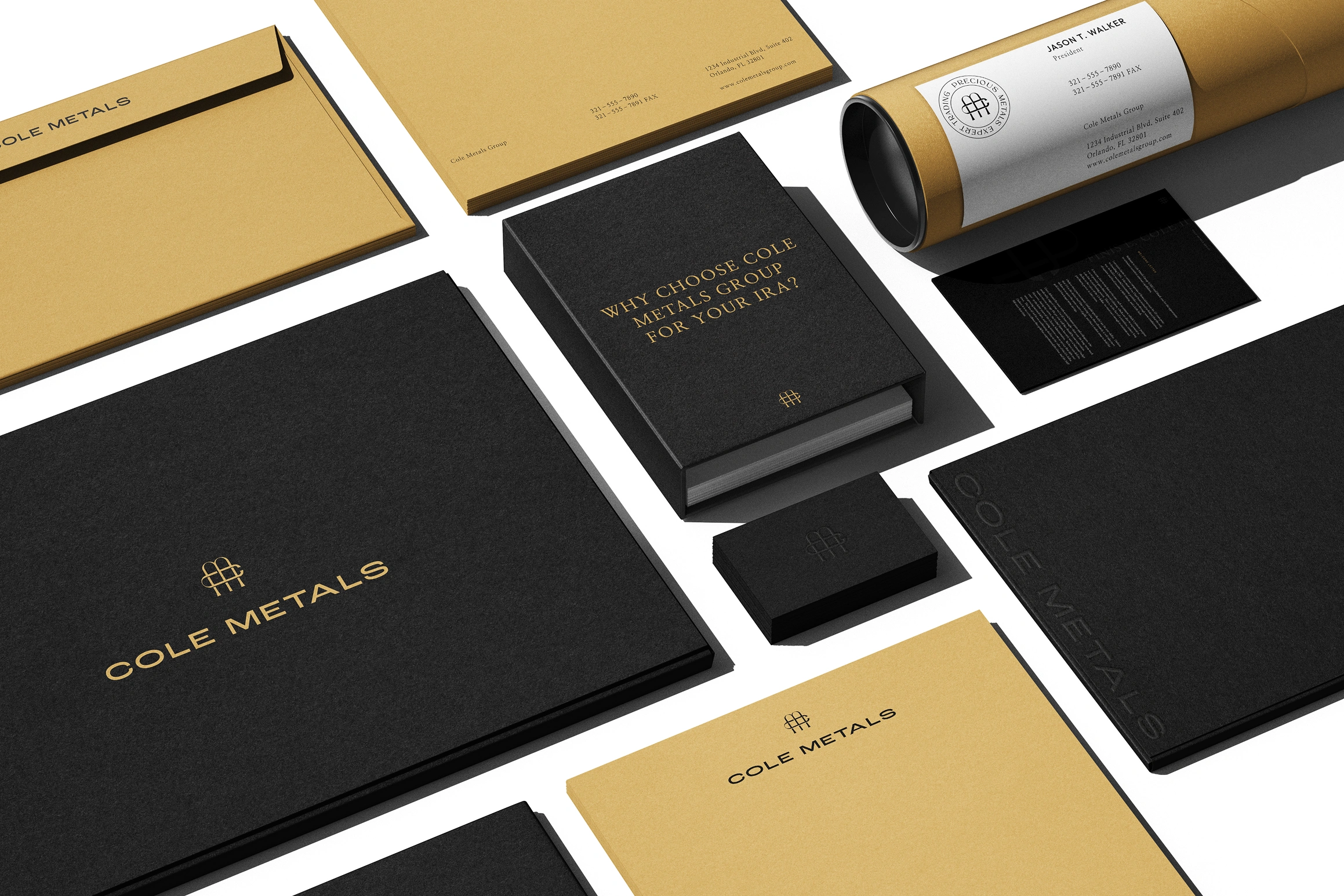 Cole Metals Group Branding & Website by DD.NYC®