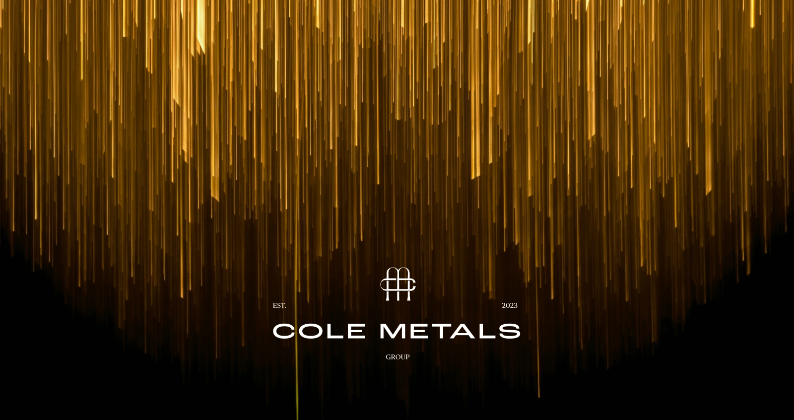 Cole Metals Financial Commodity Trader Branding and Website by DD.NYC®