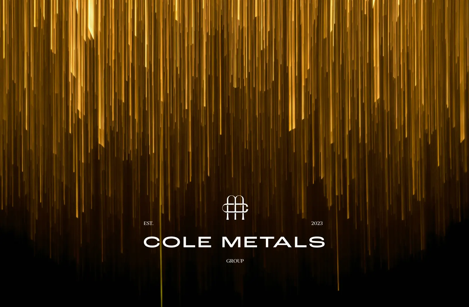 Cole Metals Financial Commodity Trader Branding and Website by DD.NYC®