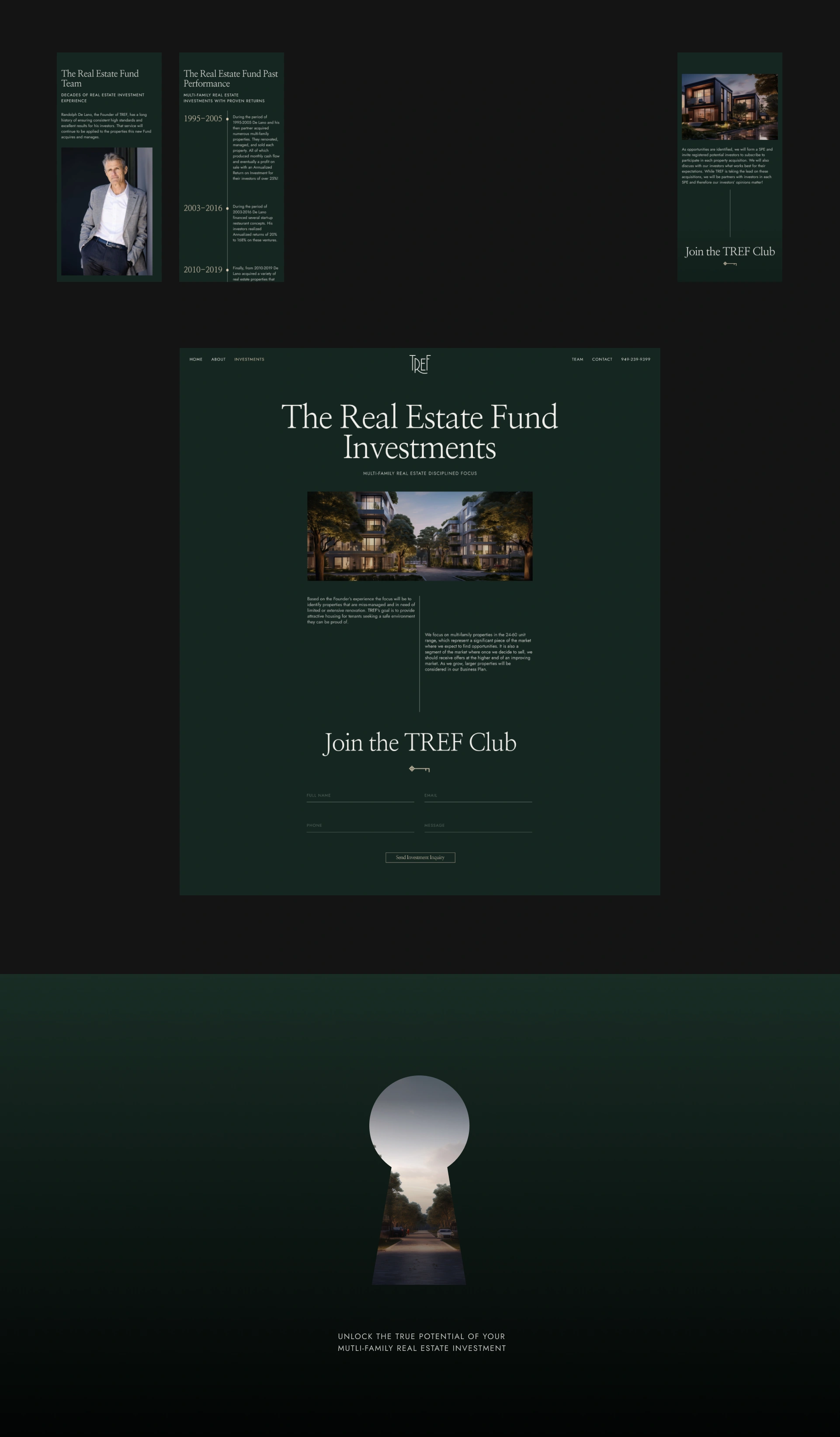 The Real Estate Fund Branding & Website by DD.NYC®