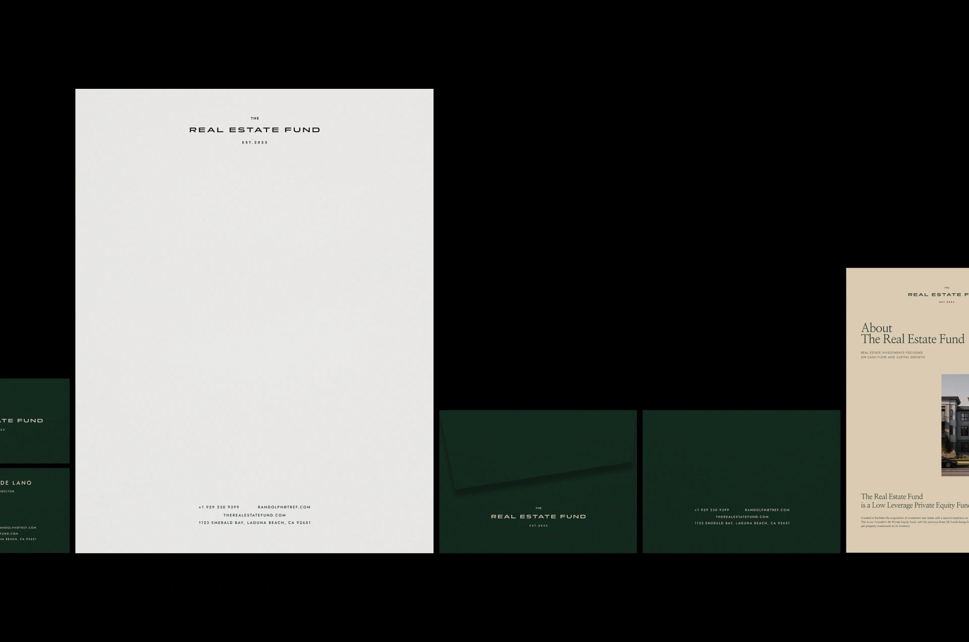 The Real Estate Fund Branding & Website by DD.NYC®