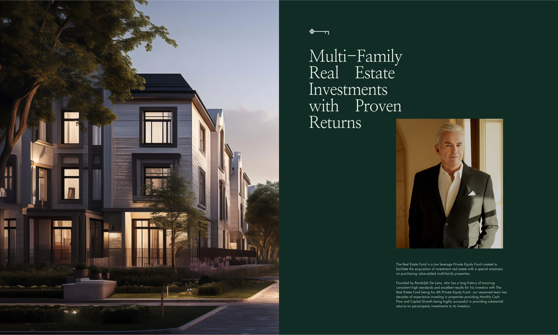 The Real Estate Fund Branding & Website by DD.NYC®
