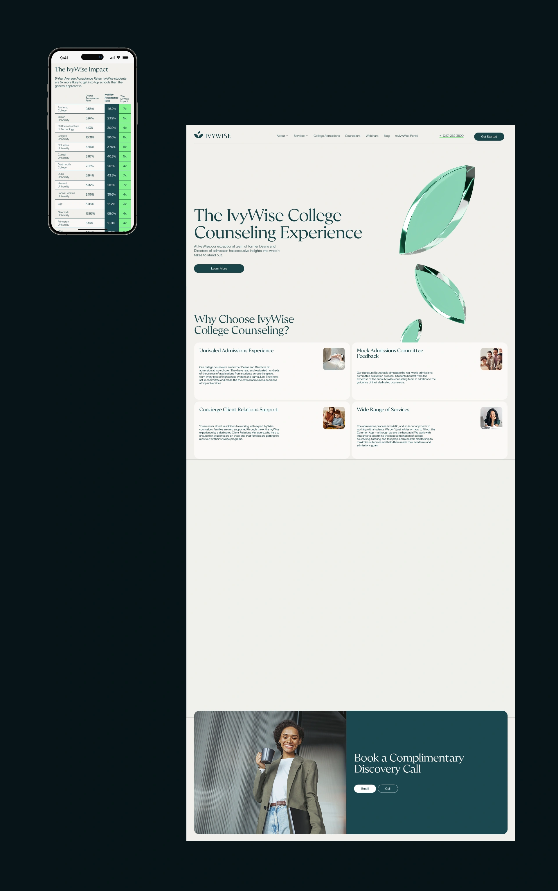 IvyWise by DD.NYC® | Branding & Web Design