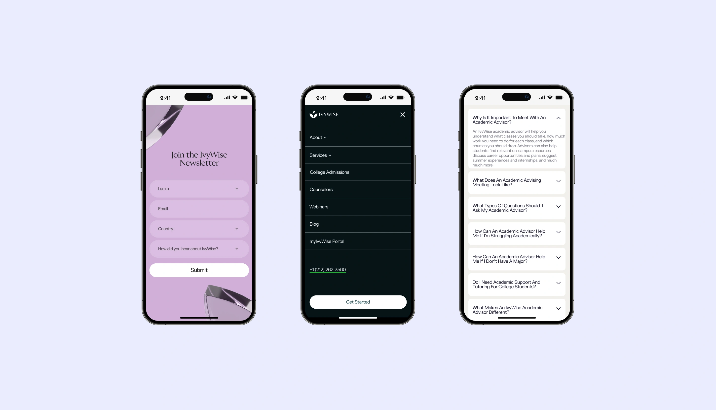 IvyWise by DD.NYC® | Branding & Web Design