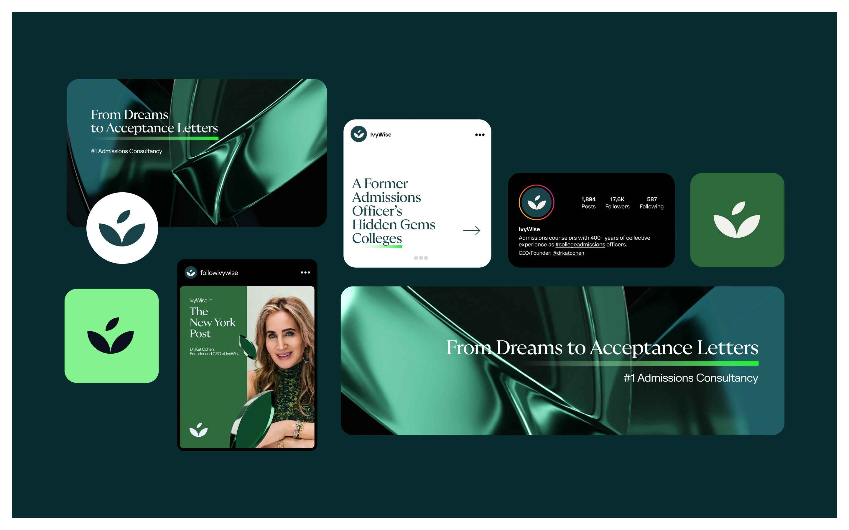 IvyWise by DD.NYC® | Branding & Web Design