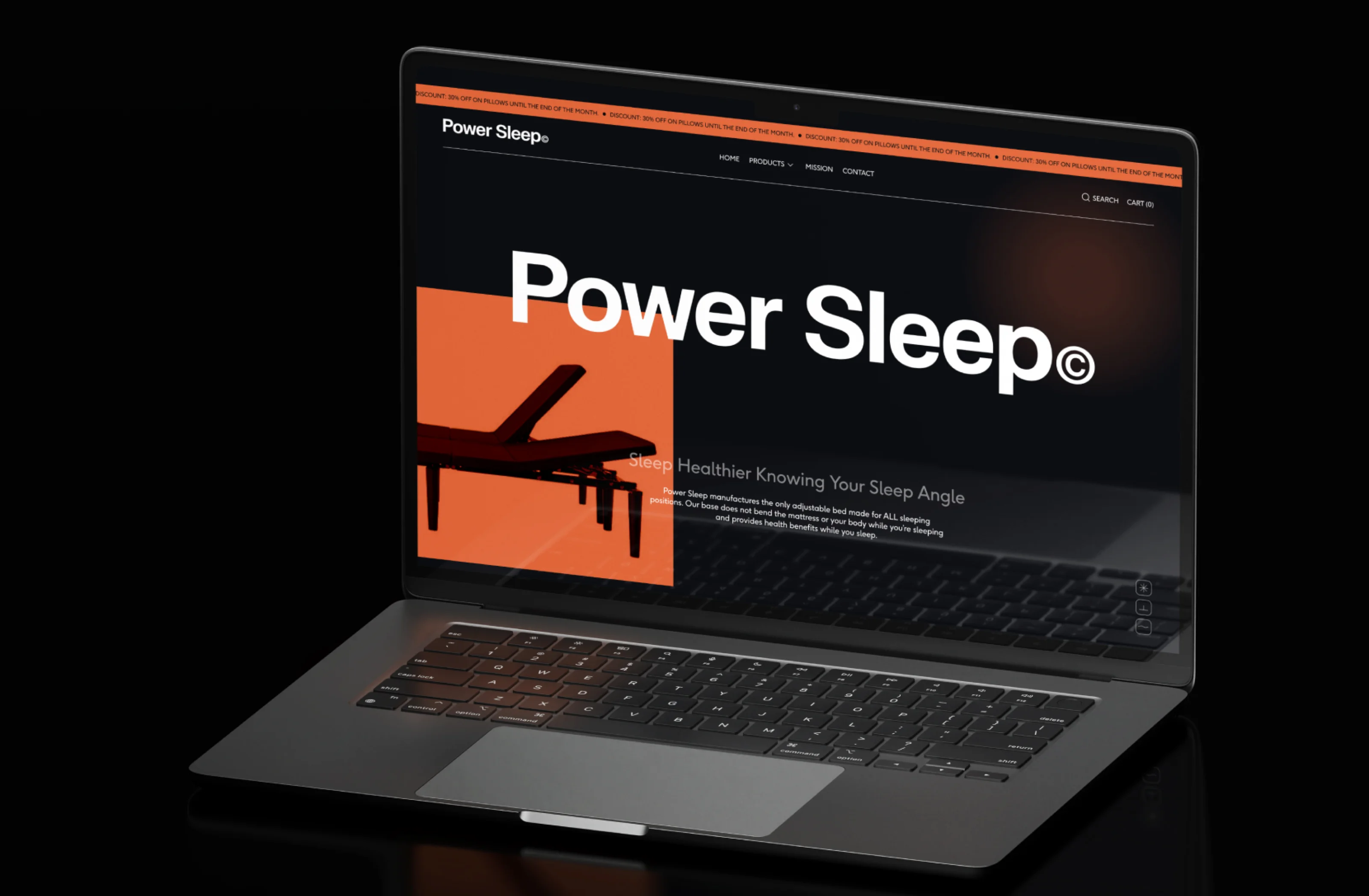 Power Sleep E-commerce Branding and Website by DD.NYC®️