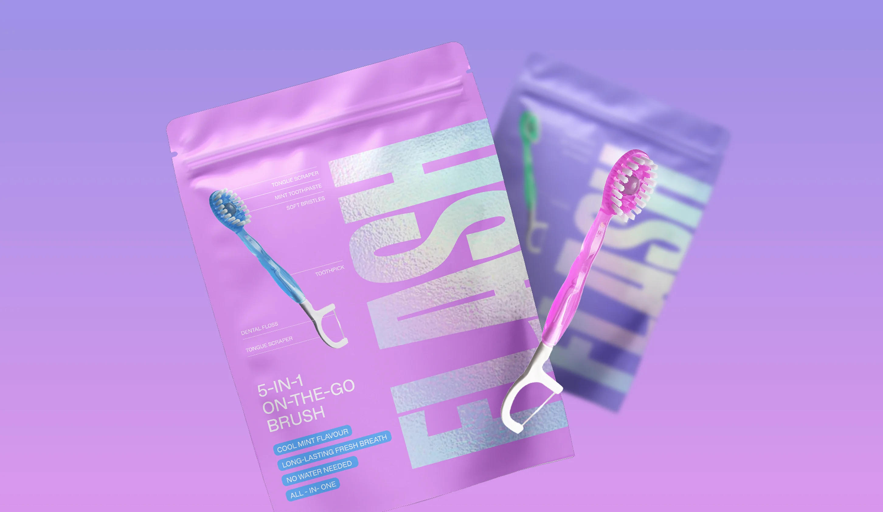 Flash Medical Company Dental CPG Branding and Packaging Design by DD.NYC®️