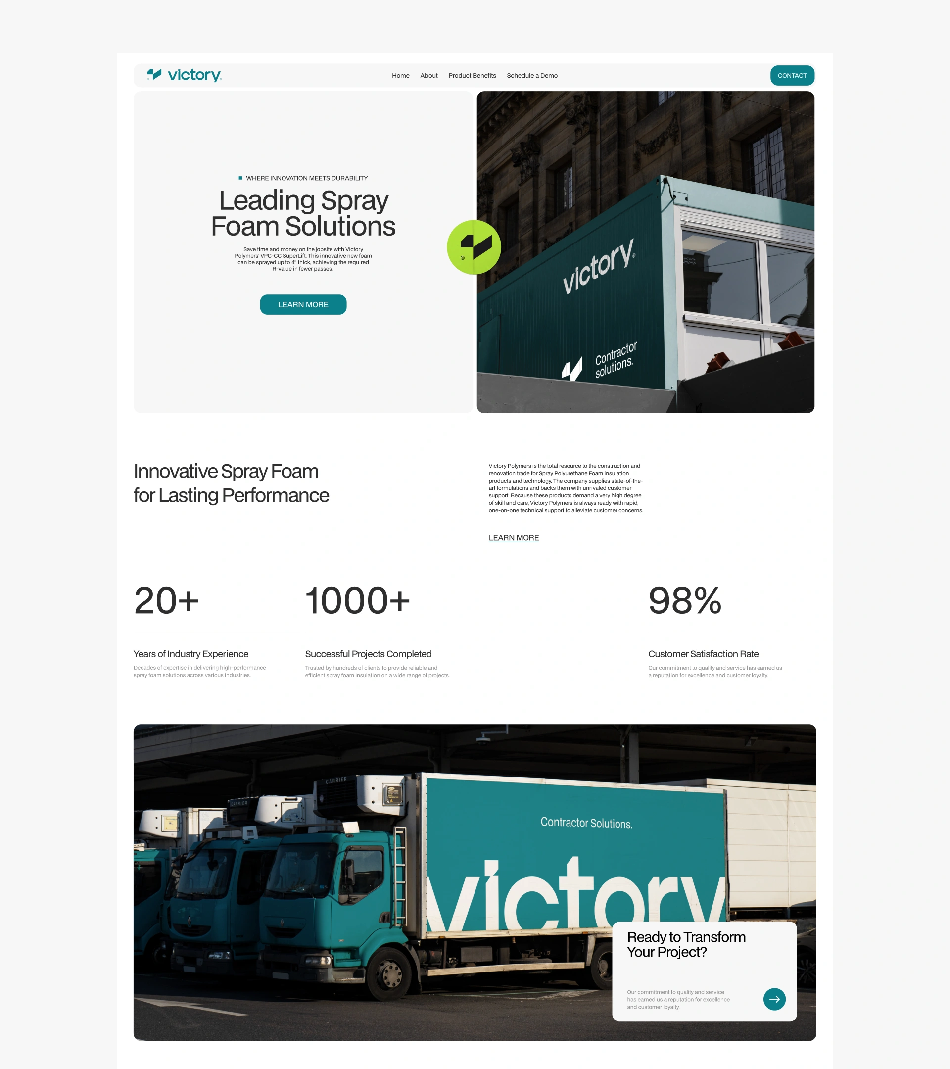 Victory Building Products Branding & Website by DD.NYC®