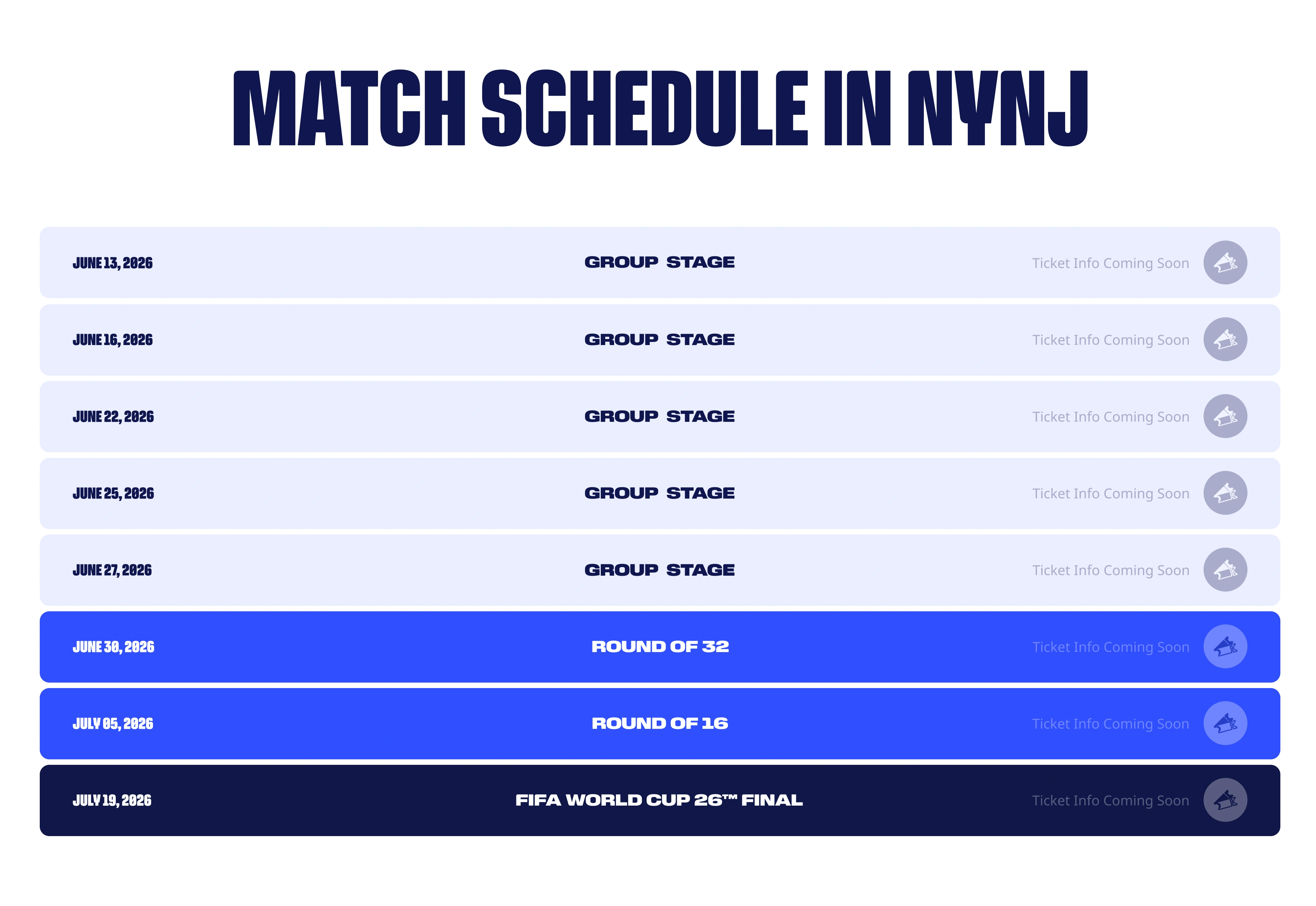 FIFA World Cup 2026™ NYNJ Website Design by DD.NYC