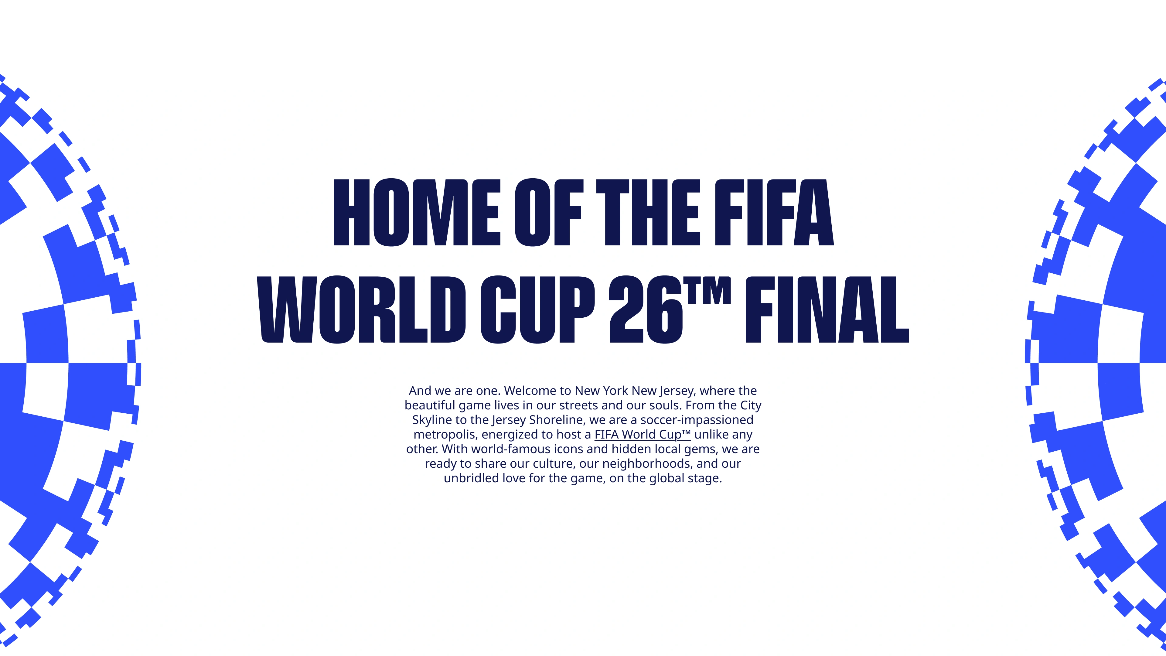 FIFA World Cup 2026™ NYNJ Website Design by DD.NYC