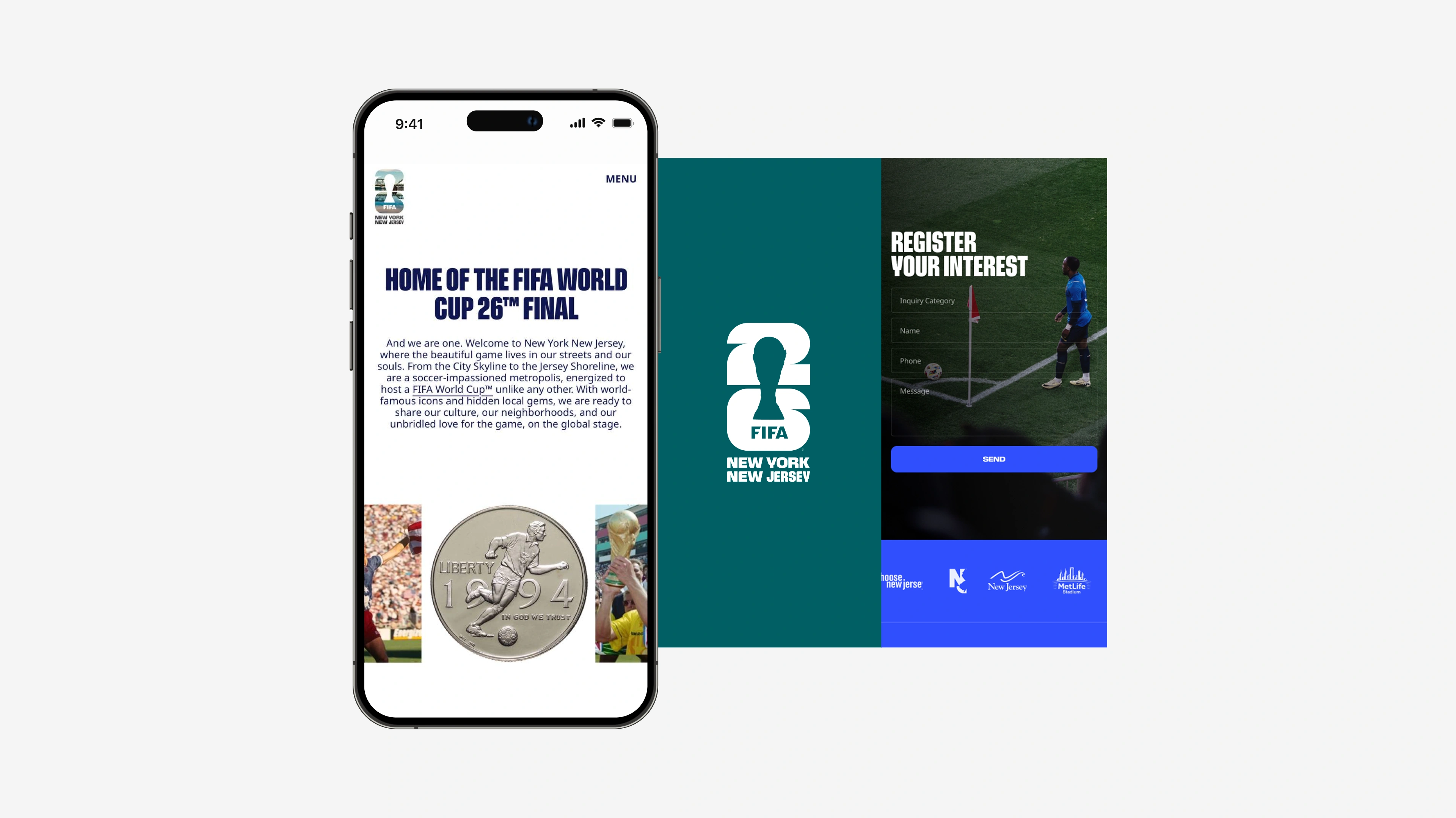 FIFA World Cup 2026™ NYNJ Website Design by DD.NYC