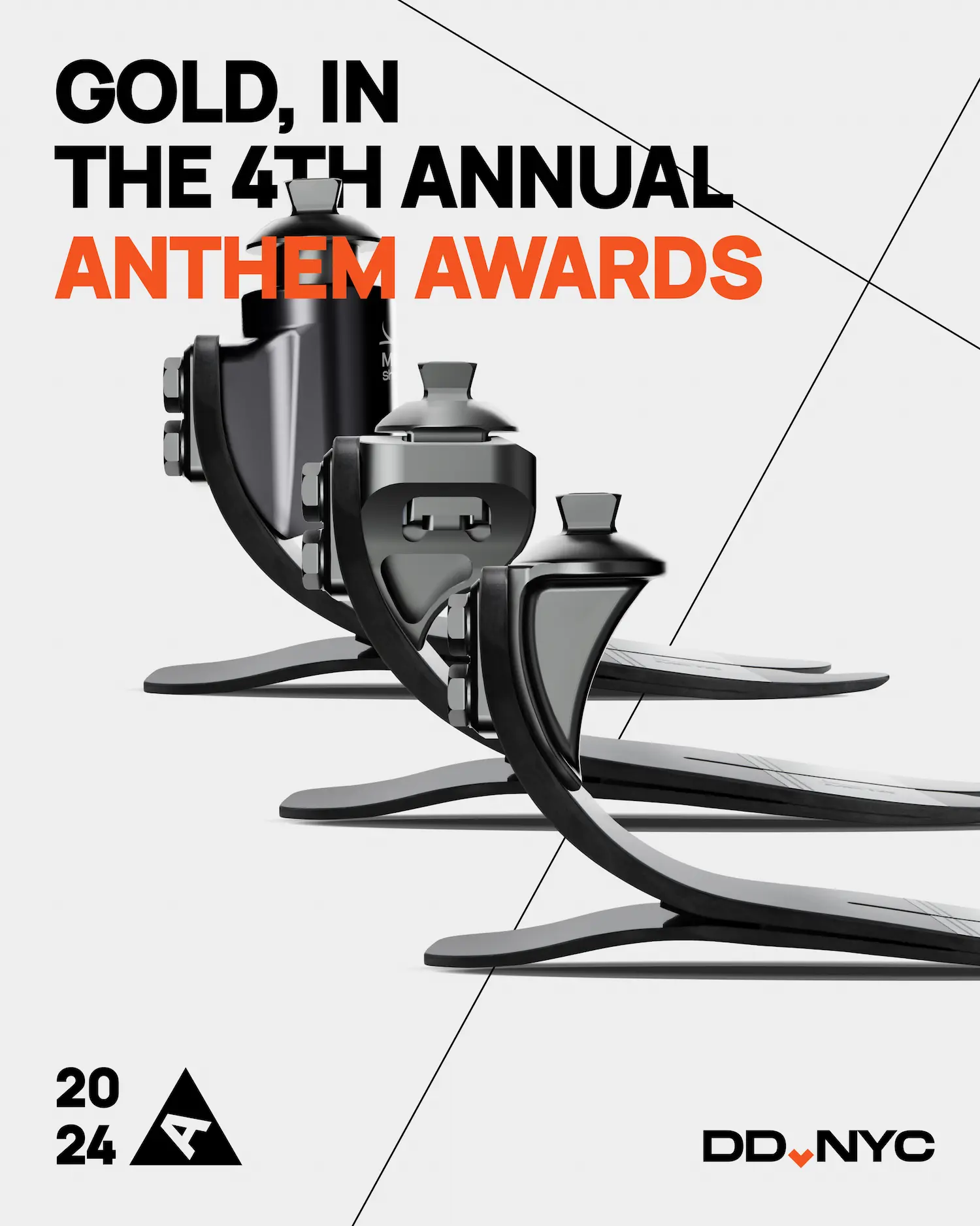 Anthem Awards - DD.NYC WillowWood Designed and developed by DD.NYC®