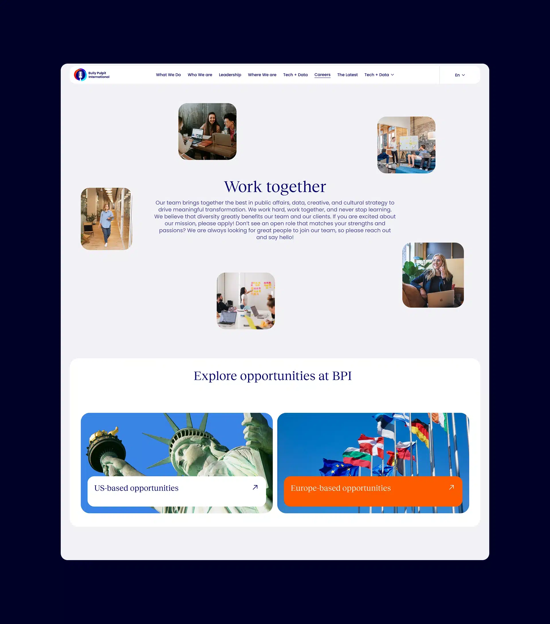BPI - Bully Pulpit International Global Communication PR Agency - Website Designed & Developed by DD.NYC®