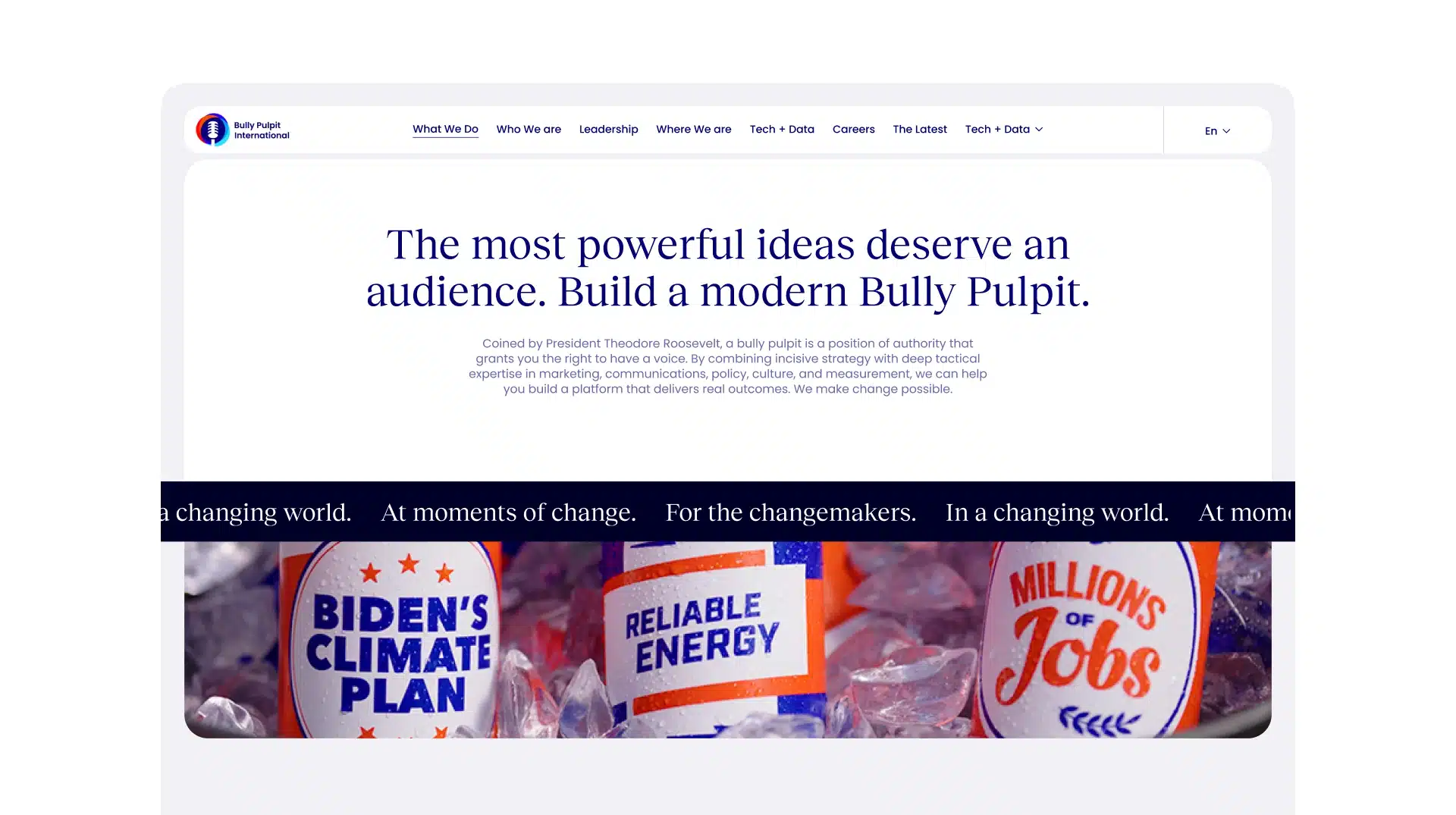 BPI - Bully Pulpit International Global Communication PR Agency - Website Designed & Developed by DD.NYC®