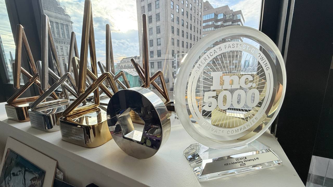 Why does it matter that DD.NYC® an award-winning agency?