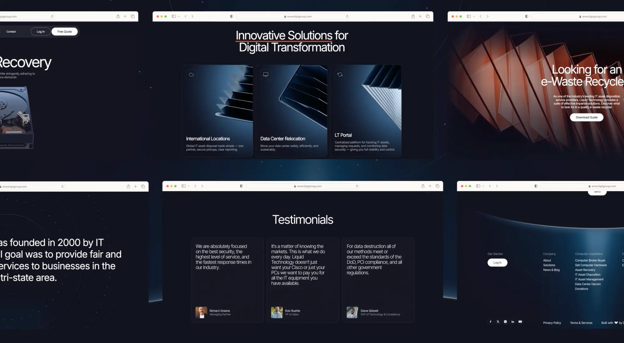 Liquid Technology - Website designed and developed by DD.NYC®.