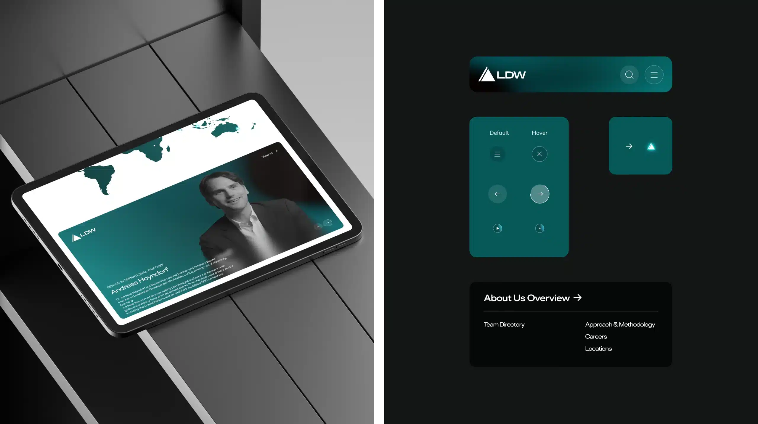 LDW Global Consulting Firm by DD.NYC® | Branding & Web Design
