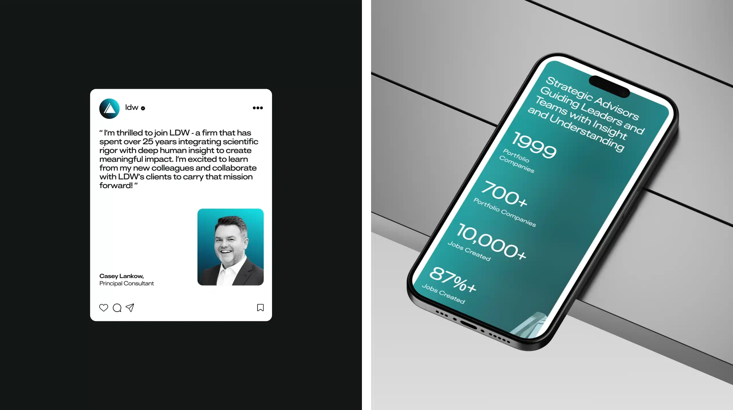 LDW Global Consulting Firm by DD.NYC® | Branding & Web Design