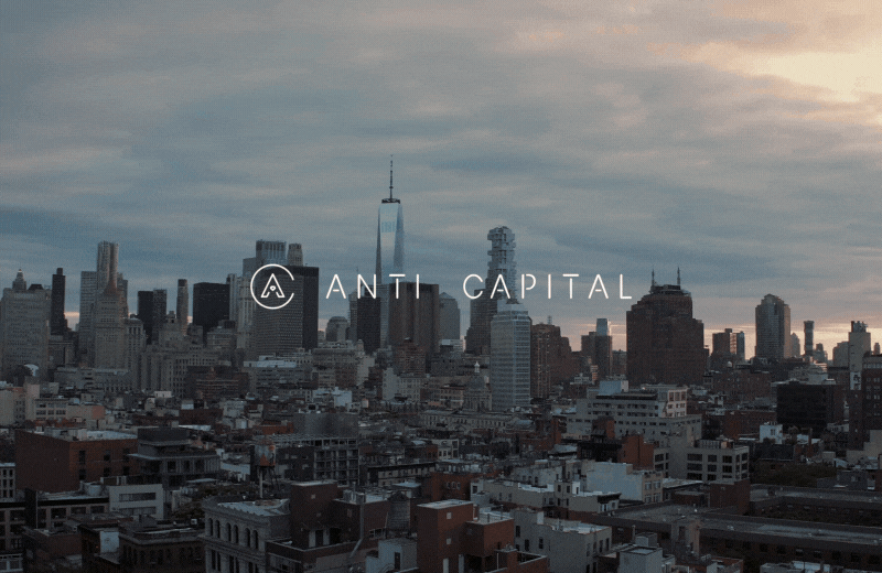 Anti Capital investment firm website designed by DD.NYC®