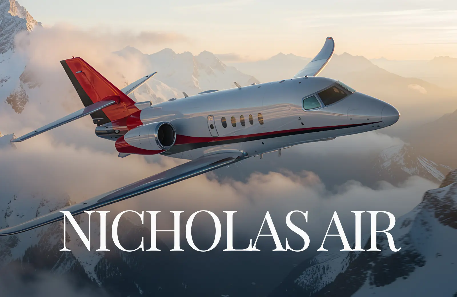 Nicholas Air Luxury Aviation Website