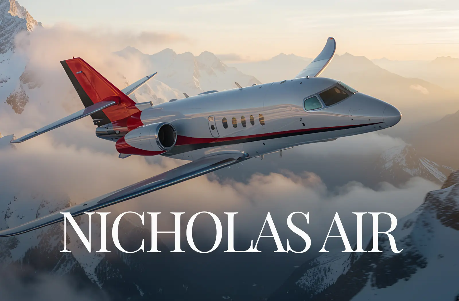 Nicholas Air Luxury Aviation Website
