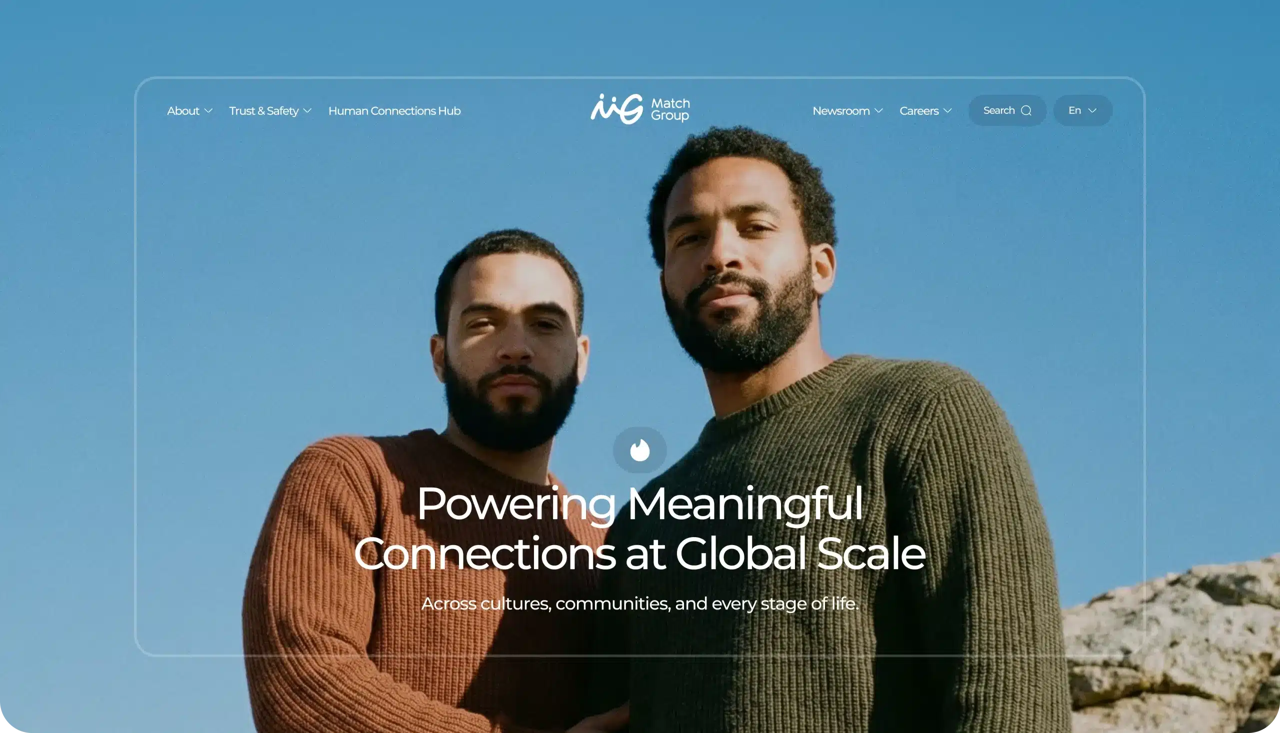 Match Group Global Dating Platform Website by DD.NYC®