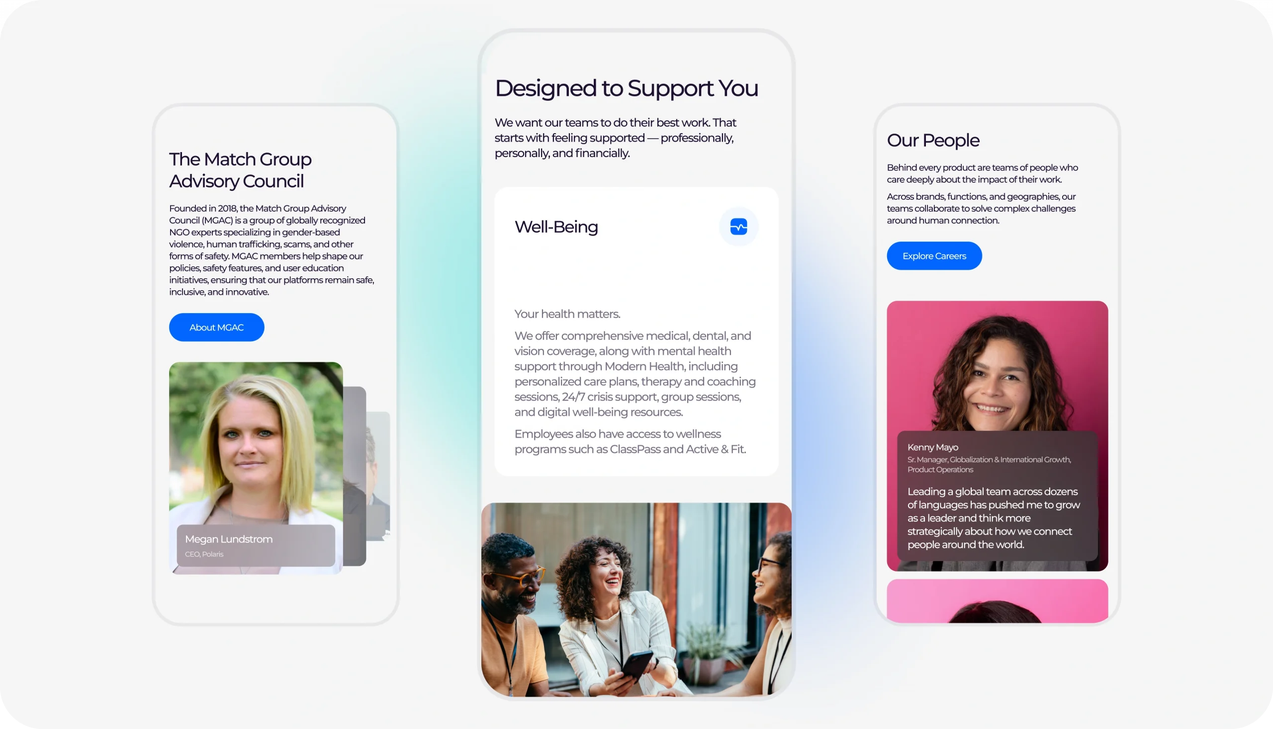 Match Group Global Dating Platform Website by DD.NYC®