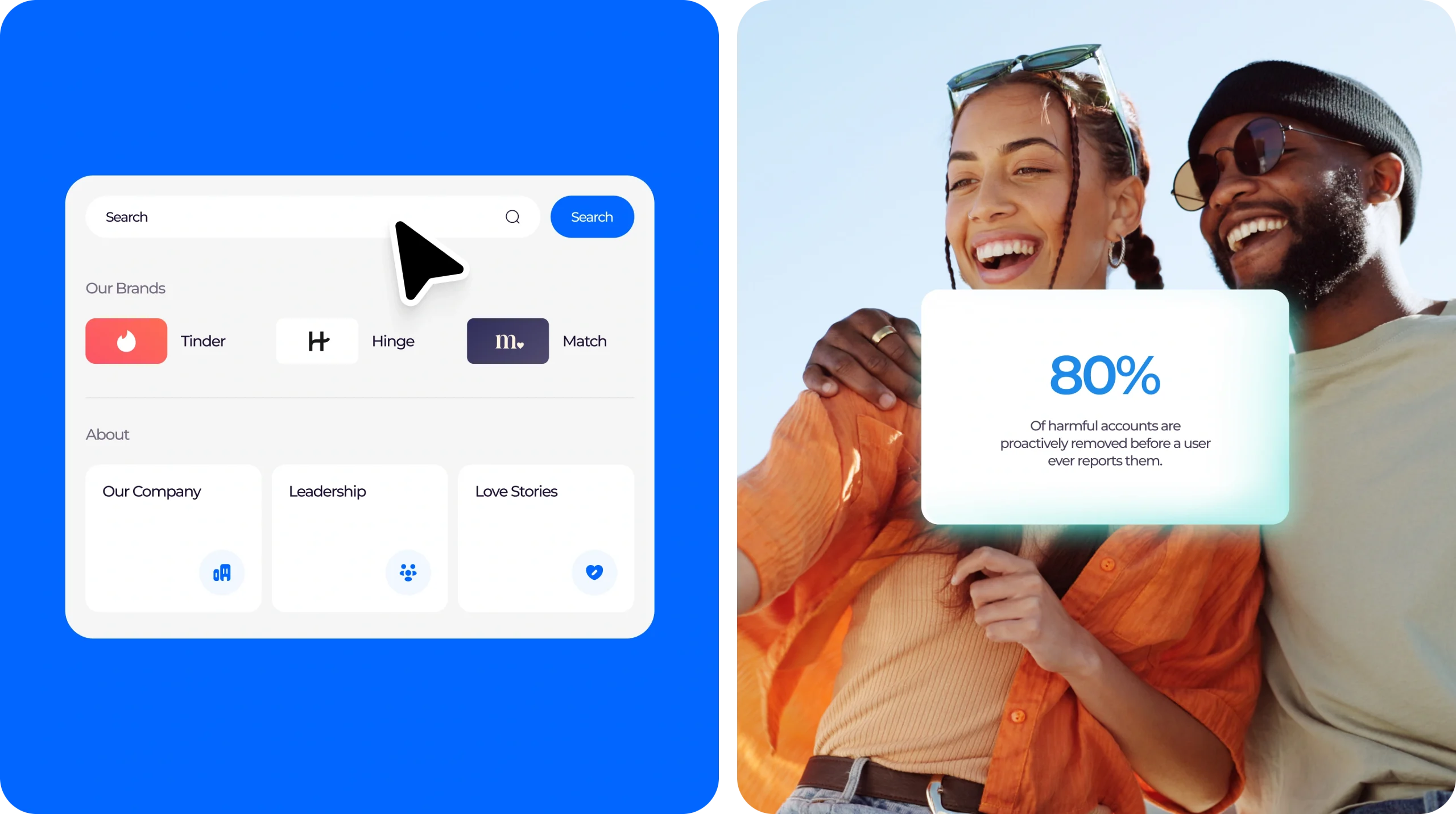 Match Group Global Dating Platform Website by DD.NYC®