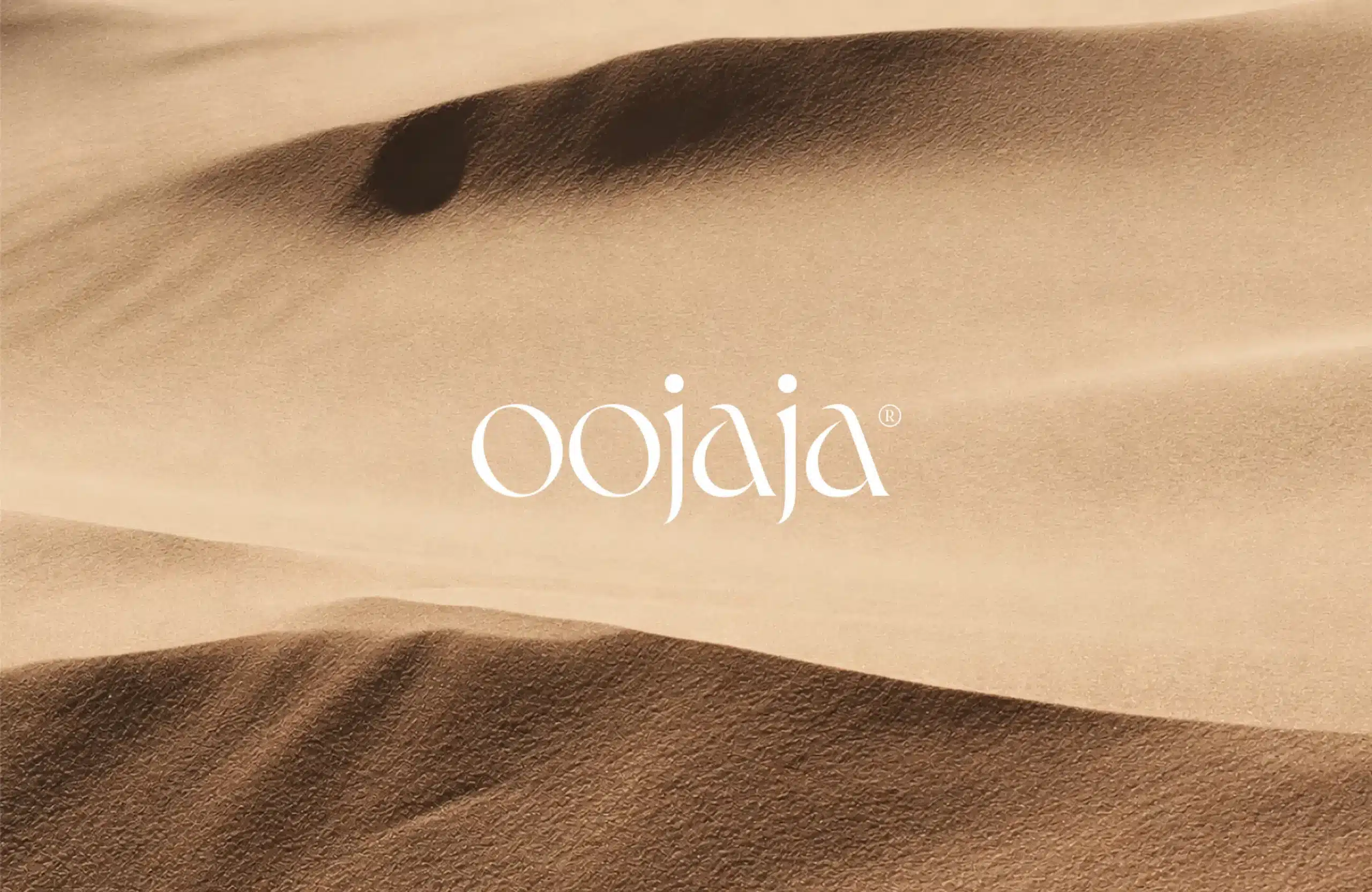 oojaja wellness brand identity placeholder logo by DD.NYC®